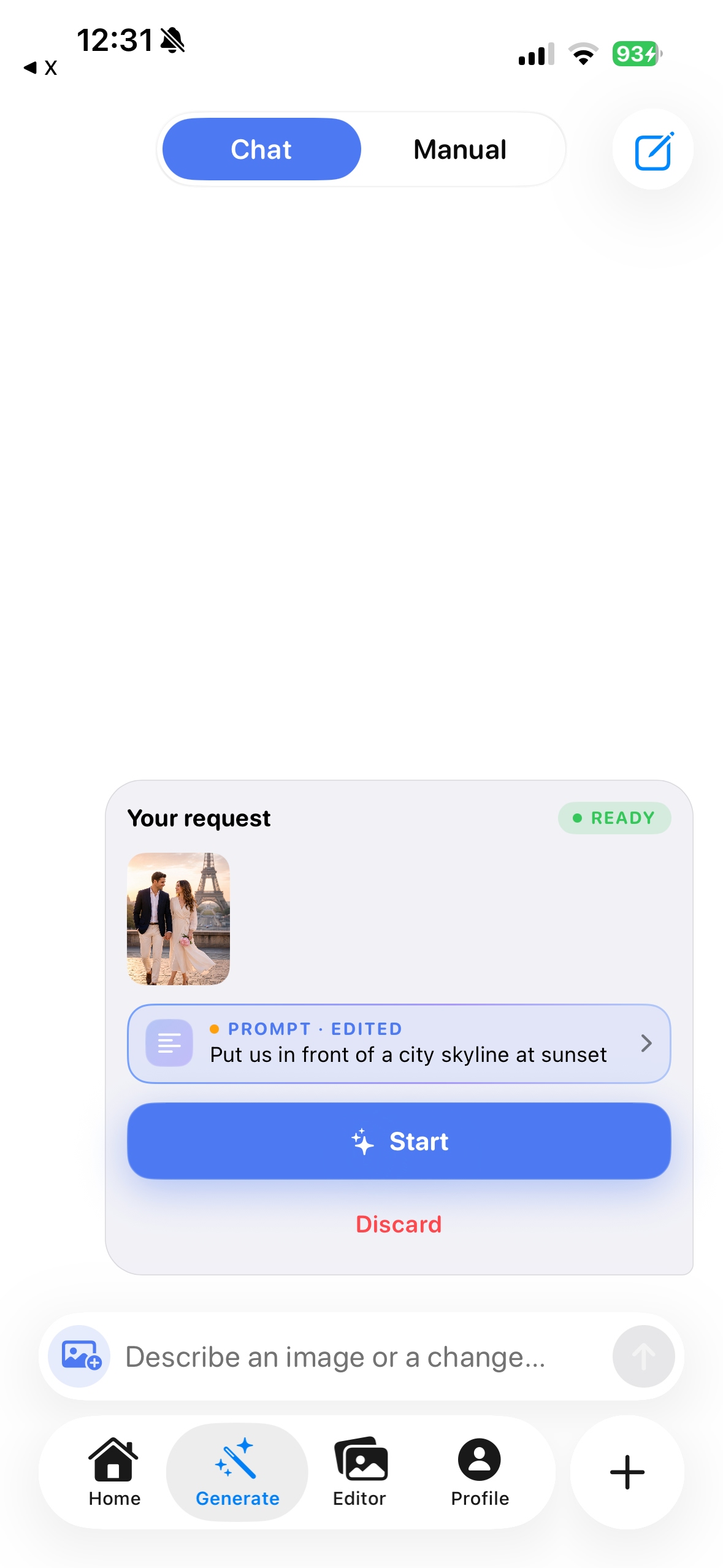 Lumia preps the request
