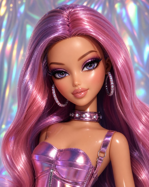 3D Glam Doll